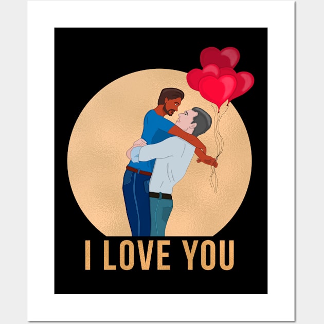 I Love You Wall Art by DiegoCarvalho